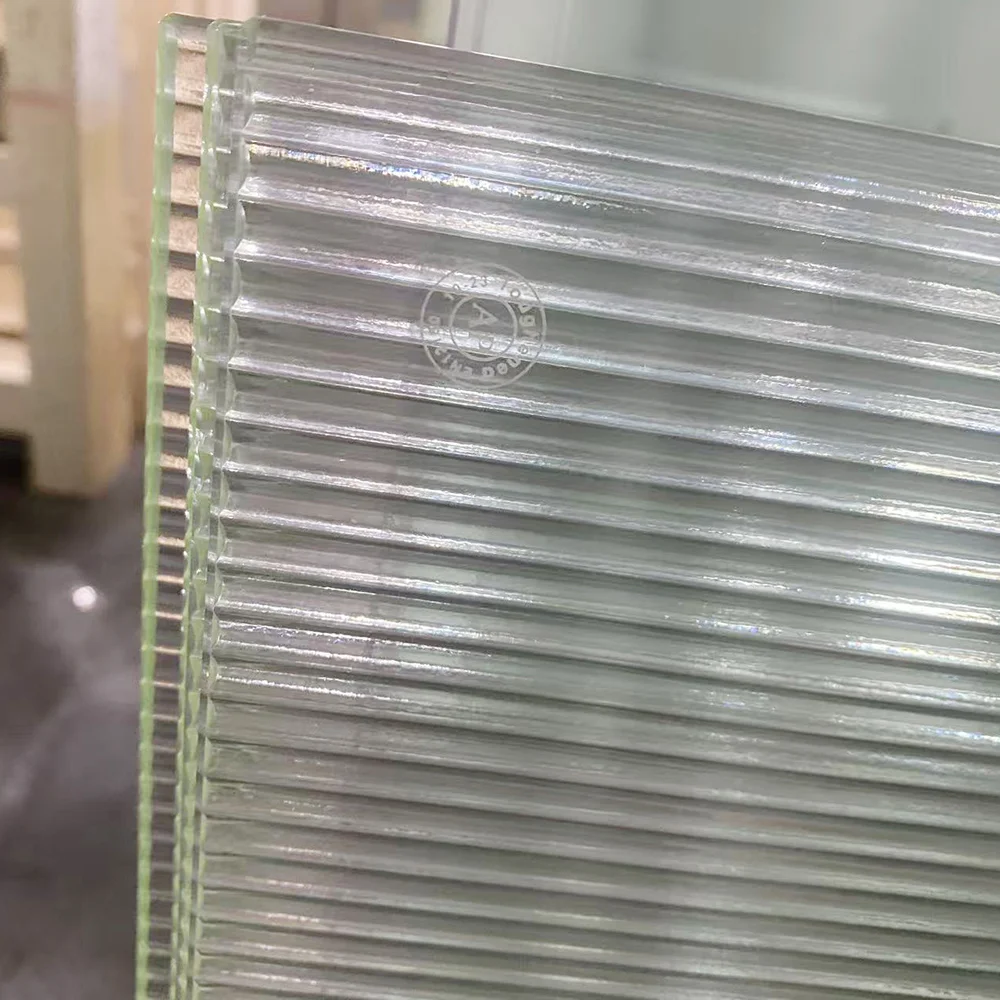 Logo-on-Fluted-Glass-Arisglass